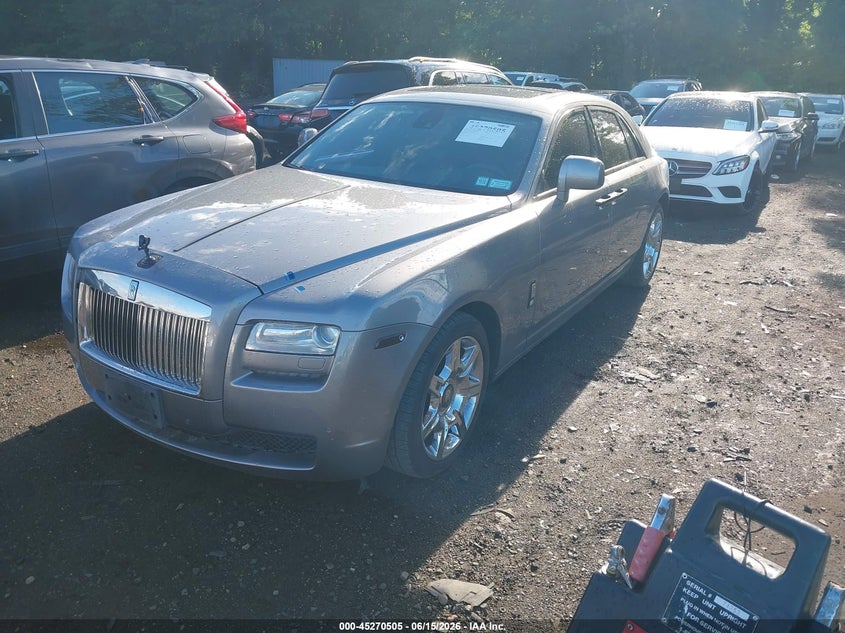 2011 Rolls-royce Ghost VIN SCA664S57BUX49485 IAAI salvage auction — FRONT END, Mv-907A (New York), sold $27,400 on 2026-07-21 (photo 2)