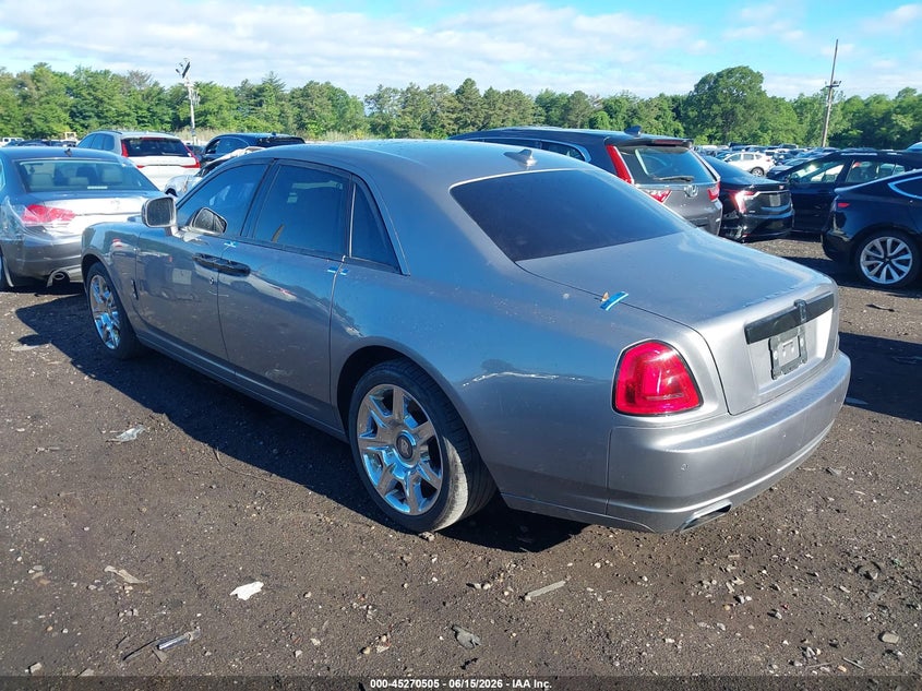 2011 Rolls-royce Ghost VIN SCA664S57BUX49485 IAAI salvage auction — FRONT END, Mv-907A (New York), sold $27,400 on 2026-07-21 (photo 3)