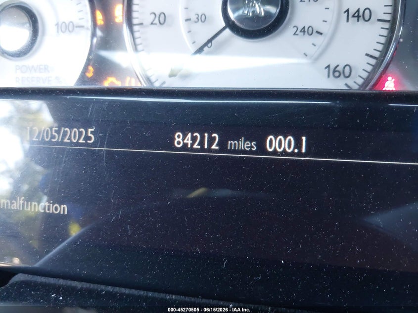 2011 Rolls-royce Ghost VIN SCA664S57BUX49485 IAAI salvage auction — FRONT END, Mv-907A (New York), sold $27,400 on 2026-07-21 (photo 7)