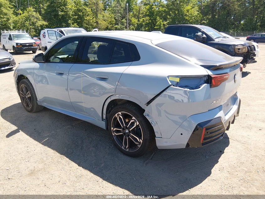 2025 BMW X2 VIN WBX63GM02S5388152 IAAI salvage auction — FRONT & REAR, Salvage Title, sold $15,900 on 2026-07-30 (photo 3)