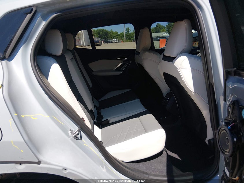 2025 BMW X2 VIN WBX63GM02S5388152 IAAI salvage auction — FRONT & REAR, Salvage Title, sold $15,900 on 2026-07-30 (photo 8)