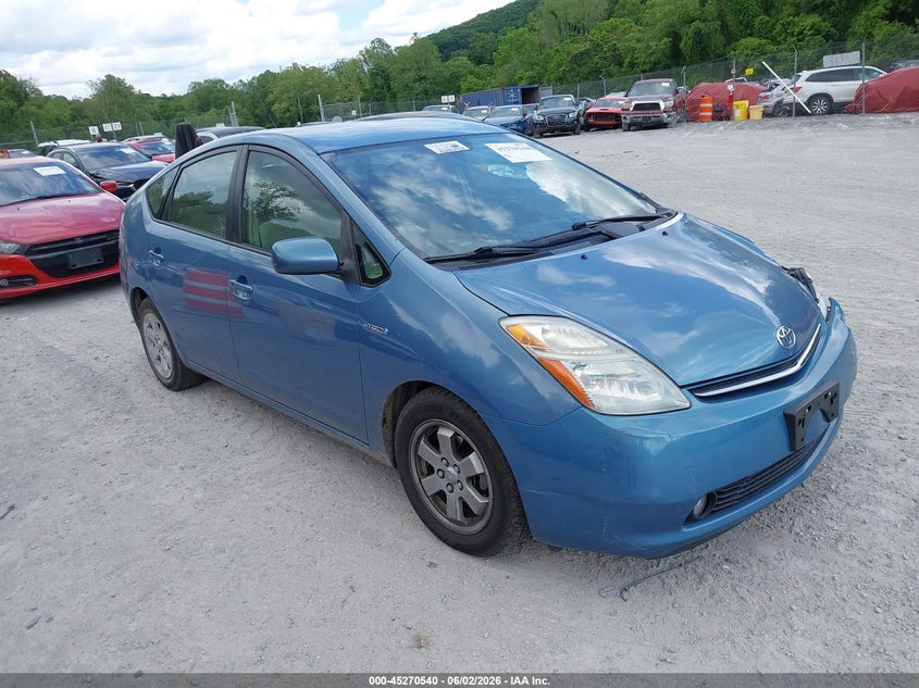 2007 Toyota Prius VIN JTDKB20U877624583 IAAI salvage auction — FRONT END, Salvage (Virginia), sold $575 on 2026-08-01 (photo 1)