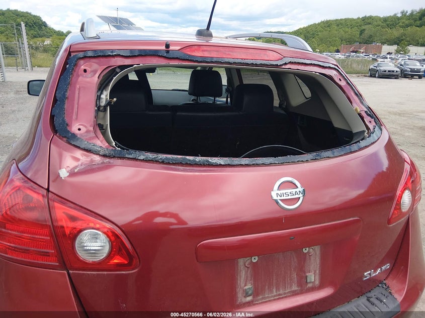 2008 Nissan Rogue VIN JN8AS58V68W100404 IAAI salvage auction — REAR END, Salvage (West Virginia), sold $175 on 2026-07-11 (photo 6)
