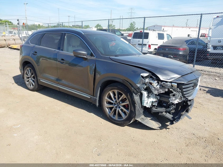 2016 Mazda Cx-9 VIN JM3TCBDY0G0119149 IAAI salvage auction — FRONT END, Salvage (Ohio), sold $1,850 on 2026-07-30 (photo 1)