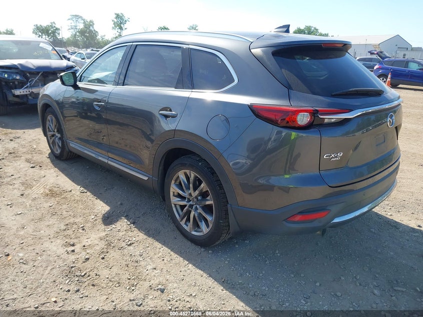2016 Mazda Cx-9 VIN JM3TCBDY0G0119149 IAAI salvage auction — FRONT END, Salvage (Ohio), sold $1,850 on 2026-07-30 (photo 3)