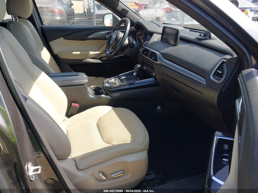 2016 Mazda Cx-9 VIN JM3TCBDY0G0119149 IAAI salvage auction — FRONT END, Salvage (Ohio), sold $1,850 on 2026-07-30 (photo 5)