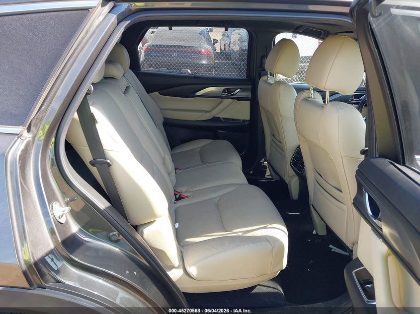 2016 Mazda Cx-9 VIN JM3TCBDY0G0119149 IAAI salvage auction — FRONT END, Salvage (Ohio), sold $1,850 on 2026-07-30 (photo 8)