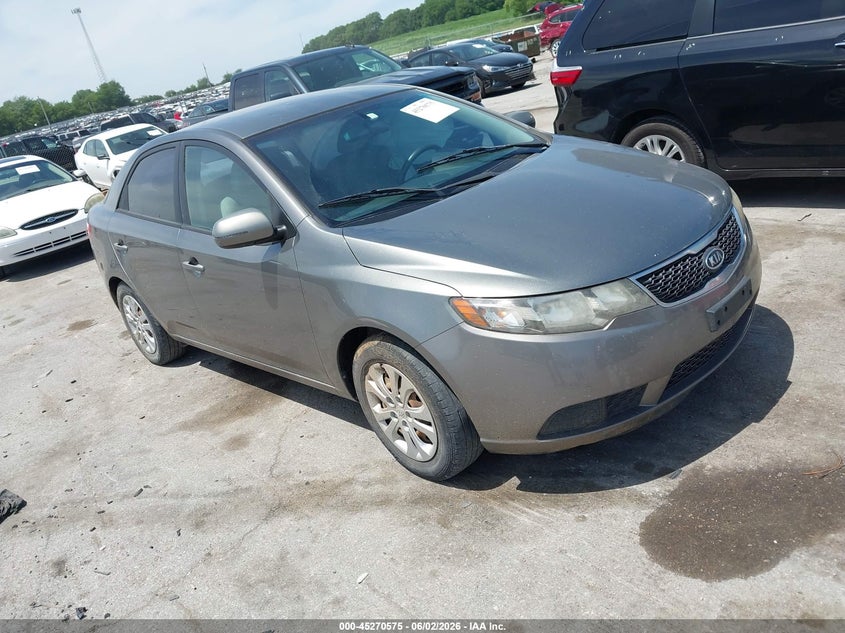 2012 Kia Forte VIN KNAFU4A25C5644815 IAAI salvage auction — LEFT REAR, Salvage (Iowa), sold $25 on 2026-07-28 (photo 1)