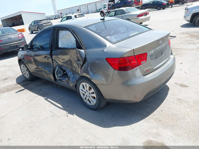 2012 Kia Forte VIN KNAFU4A25C5644815 IAAI salvage auction — LEFT REAR, Salvage (Iowa), sold $25 on 2026-07-28 (photo 3)