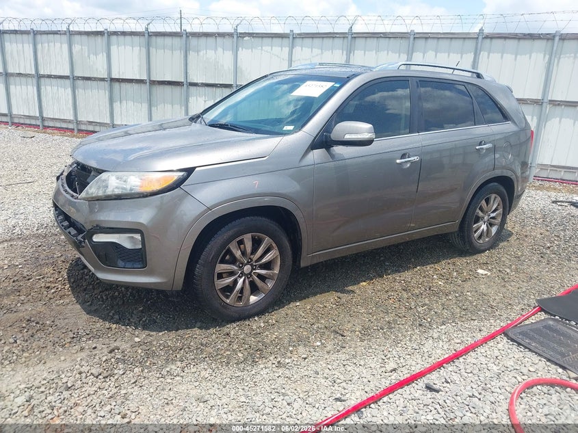 2013 Kia Sorento VIN 5XYKW4A26DG396952 IAAI salvage auction — FRONT END, Salvage (Georgia), sold $700 on 2026-08-01 (photo 2)