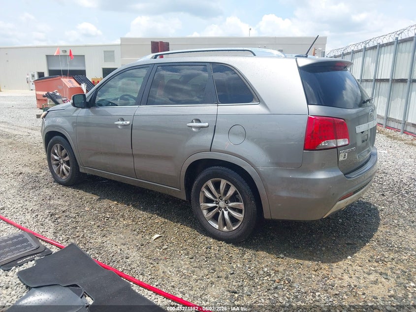 2013 Kia Sorento VIN 5XYKW4A26DG396952 IAAI salvage auction — FRONT END, Salvage (Georgia), sold $700 on 2026-08-01 (photo 3)
