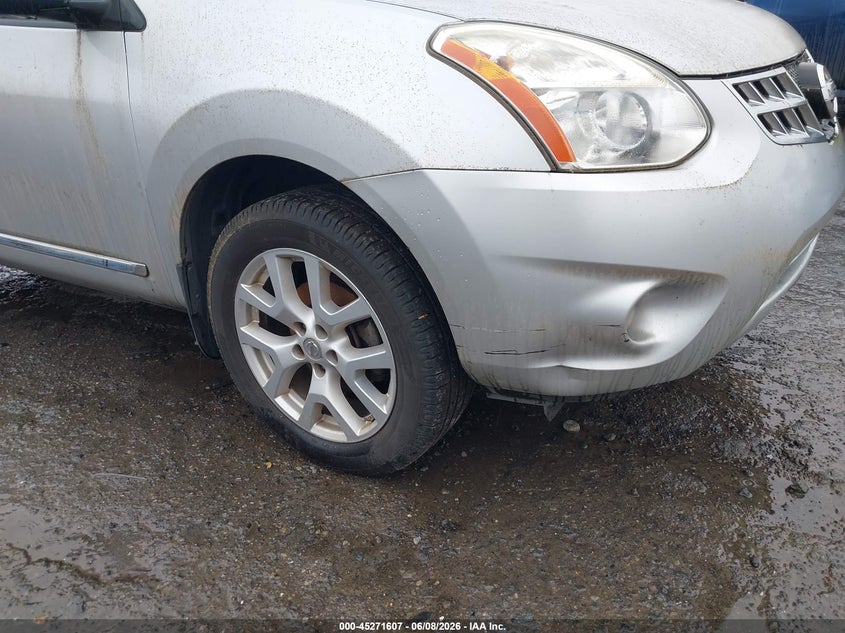 2013 Nissan Rogue VIN JN8AS5MV7DW106230 IAAI salvage auction — RIGHT FRONT, Clear (Washington), sold $425 on 2026-07-08 (photo 6)