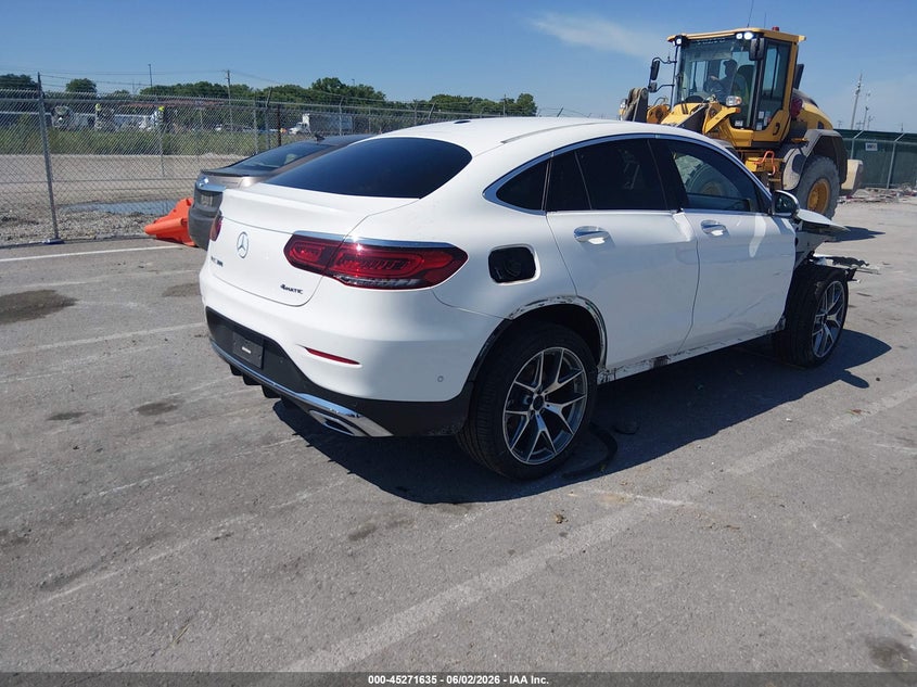 2023 Mercedes-benz Glc VIN W1N0J8EB0PG161996 IAAI salvage auction — FRONT END, Salvage (Illinois), sold $14,300 on 2026-08-21 (photo 4)