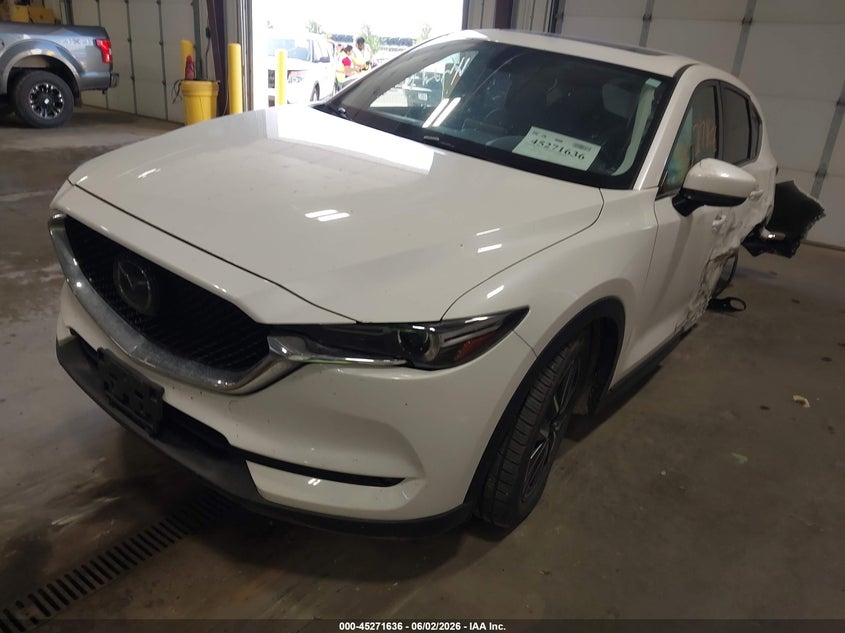 2018 Mazda Cx-5 VIN JM3KFBDM8J0459897 IAAI salvage auction — LEFT REAR, Salvage (North Dakota), sold $3,650 on 2026-07-16 (photo 2)
