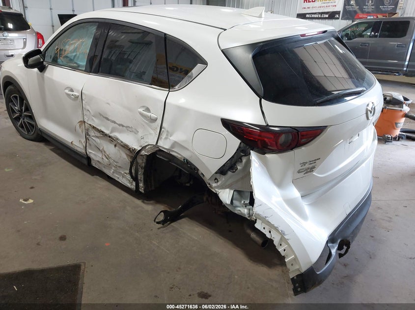2018 Mazda Cx-5 VIN JM3KFBDM8J0459897 IAAI salvage auction — LEFT REAR, Salvage (North Dakota), sold $3,650 on 2026-07-16 (photo 3)