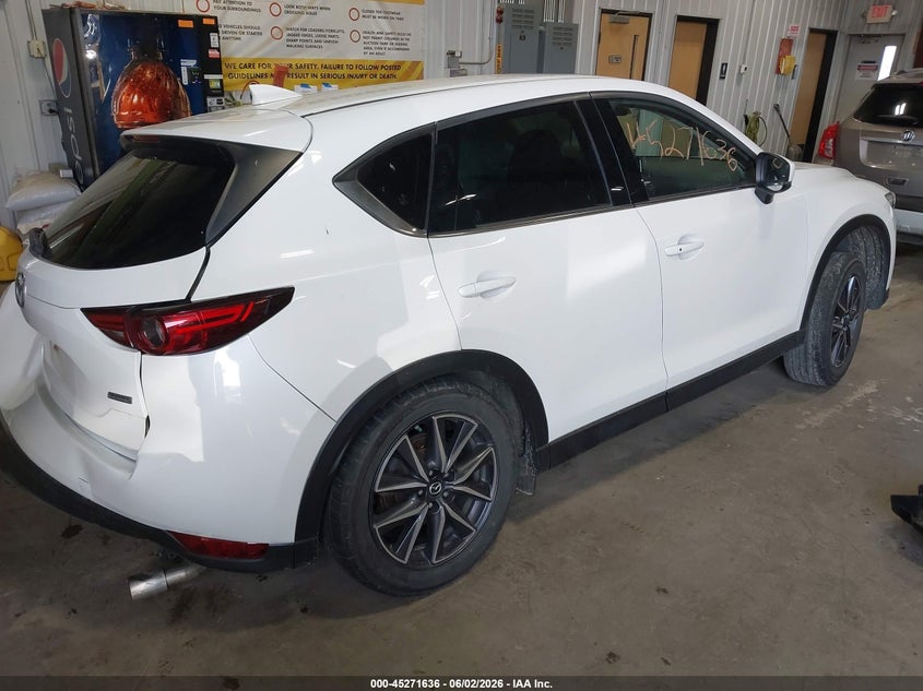 2018 Mazda Cx-5 VIN JM3KFBDM8J0459897 IAAI salvage auction — LEFT REAR, Salvage (North Dakota), sold $3,650 on 2026-07-16 (photo 4)