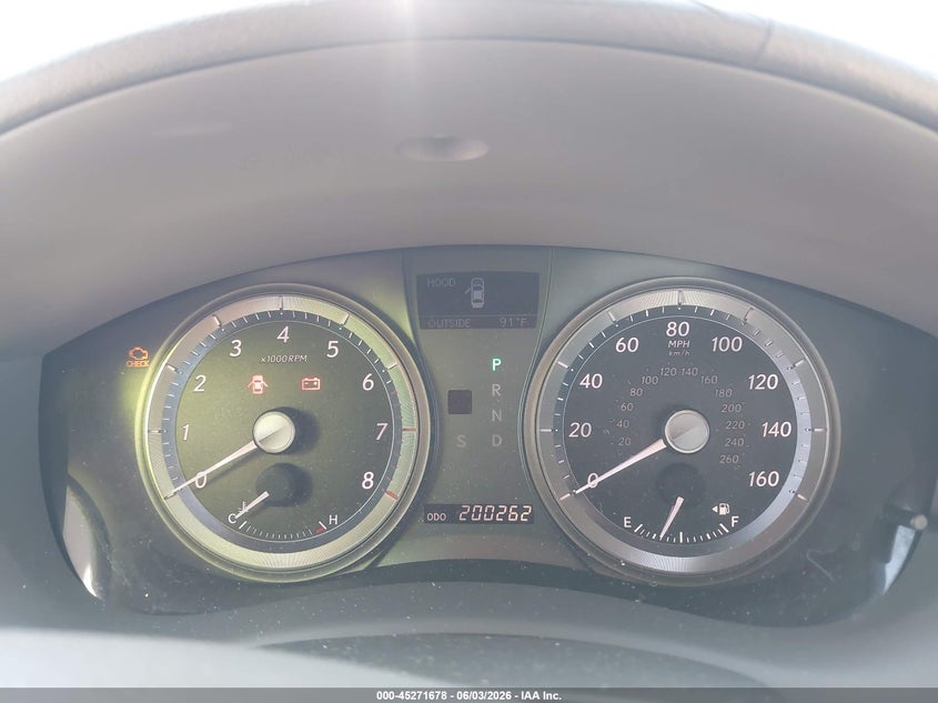 2007 Lexus Es 350 VIN JTHBJ46G472052357 IAAI salvage auction — NORMAL WEAR, Clear (Alabama), sold $25 on 2026-07-29 (photo 7)