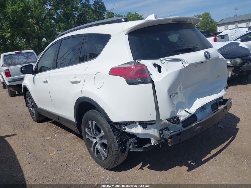 2018 Toyota Rav 4 VIN JTMZFREVXJJ732744 IAAI salvage auction — REAR END, Salvage Title, sold $10,700 on 2026-07-08 (photo 3)