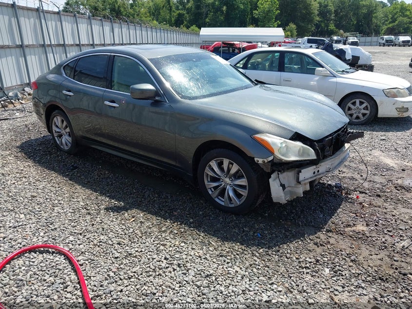 2011 Infiniti M VIN JN1BY1AR2BM375228 IAAI salvage auction — FRONT END, Salvage (Georgia), sold $375 on 2026-07-13 (photo 1)