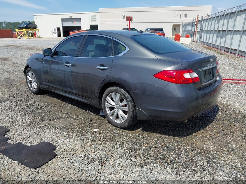 2011 Infiniti M VIN JN1BY1AR2BM375228 IAAI salvage auction — FRONT END, Salvage (Georgia), sold $375 on 2026-07-13 (photo 3)