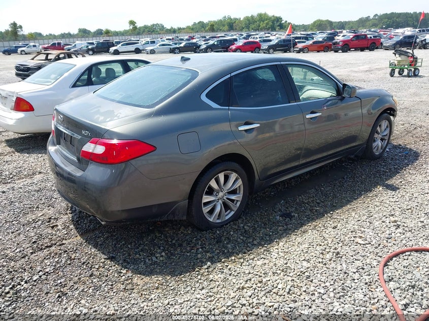 2011 Infiniti M VIN JN1BY1AR2BM375228 IAAI salvage auction — FRONT END, Salvage (Georgia), sold $375 on 2026-07-13 (photo 4)