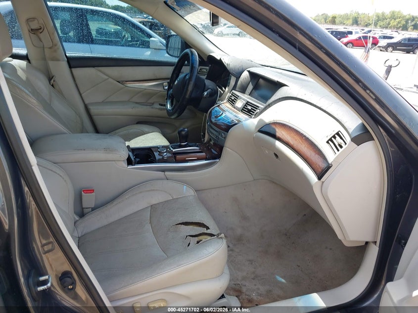 2011 Infiniti M VIN JN1BY1AR2BM375228 IAAI salvage auction — FRONT END, Salvage (Georgia), sold $375 on 2026-07-13 (photo 5)