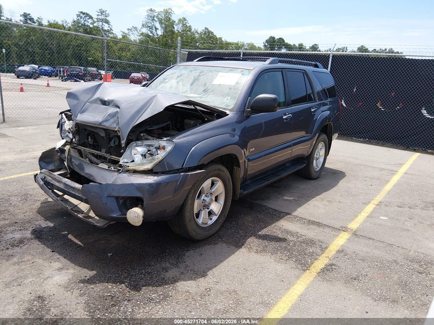 2007 Toyota 4runner VIN JTEZU14R678088263 IAAI salvage auction — FRONT END, Salvage (South Carolina), sold $2,550 on 2026-07-08 (photo 2)