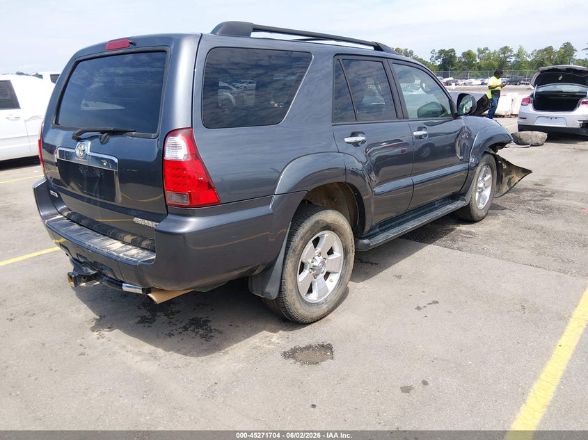 2007 Toyota 4runner VIN JTEZU14R678088263 IAAI salvage auction — FRONT END, Salvage (South Carolina), sold $2,550 on 2026-07-08 (photo 4)