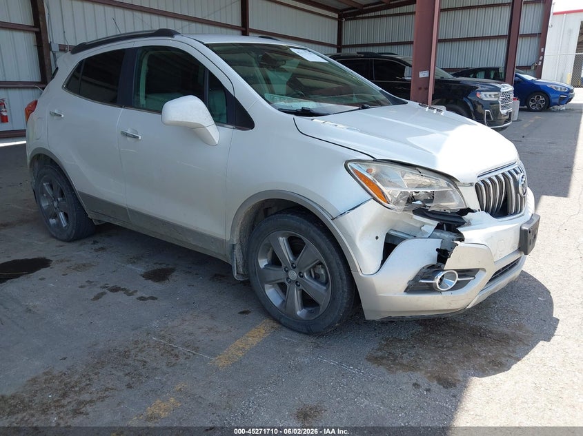 2013 Buick Encore VIN KL4CJDSB0DB108039 IAAI salvage auction — RIGHT FRONT, Salvage Title, sold $475 on 2026-07-23 (photo 1)