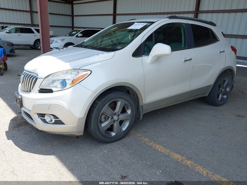 2013 Buick Encore VIN KL4CJDSB0DB108039 IAAI salvage auction — RIGHT FRONT, Salvage Title, sold $475 on 2026-07-23 (photo 2)