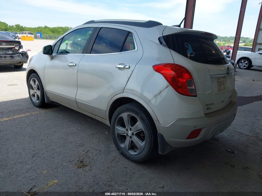 2013 Buick Encore VIN KL4CJDSB0DB108039 IAAI salvage auction — RIGHT FRONT, Salvage Title, sold $475 on 2026-07-23 (photo 3)