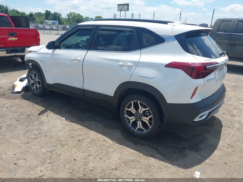 2023 Kia Seltos VIN KNDERCAAXP7465553 IAAI salvage auction — FRONT END, Salvage (Arkansas), sold $25 on 2026-07-29 (photo 3)