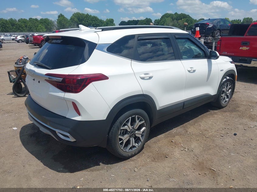 2023 Kia Seltos VIN KNDERCAAXP7465553 IAAI salvage auction — FRONT END, Salvage (Arkansas), sold $25 on 2026-07-29 (photo 4)