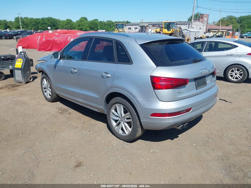 2018 Audi Q3 VIN WA1ECCFS0JR022076 IAAI salvage auction — FRONT END, Salvage Title, sold $2,350 on 2026-07-15 (photo 3)