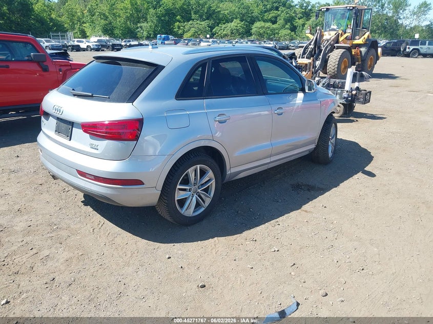 2018 Audi Q3 VIN WA1ECCFS0JR022076 IAAI salvage auction — FRONT END, Salvage Title, sold $2,350 on 2026-07-15 (photo 4)