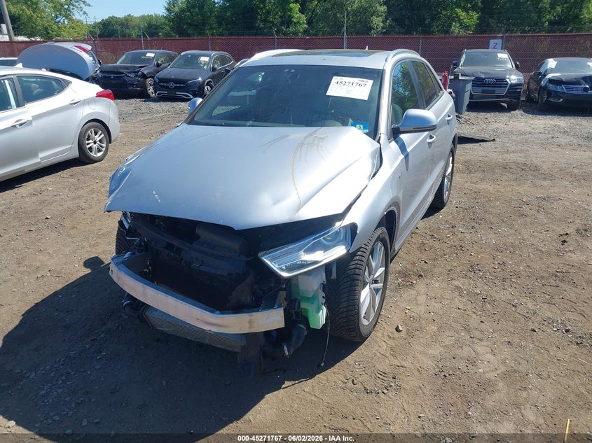 2018 Audi Q3 VIN WA1ECCFS0JR022076 IAAI salvage auction — FRONT END, Salvage Title, sold $2,350 on 2026-07-15 (photo 6)
