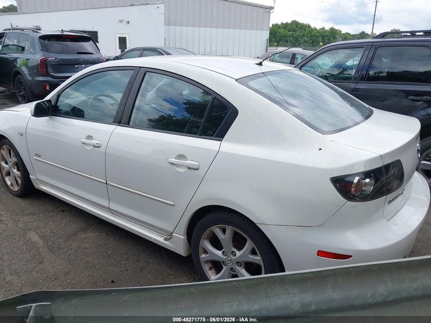 2008 Mazda 3 VIN JM1BK323281780052 IAAI salvage auction — NORMAL WEAR, Clear (North Carolina), sold $325 on 2026-07-09 (photo 3)
