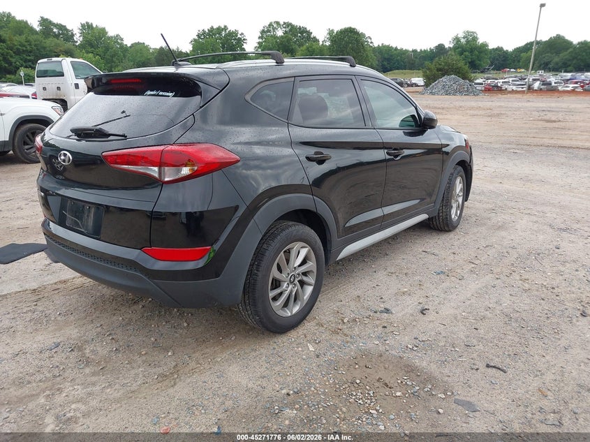 2017 Hyundai Tucson VIN KM8J33A42HU528816 IAAI salvage auction — FRONT END, Salvage Title, sold $1,400 on 2026-07-13 (photo 4)