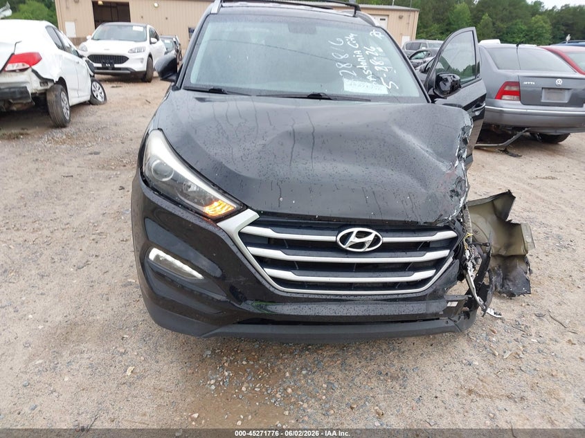 2017 Hyundai Tucson VIN KM8J33A42HU528816 IAAI salvage auction — FRONT END, Salvage Title, sold $1,400 on 2026-07-13 (photo 6)