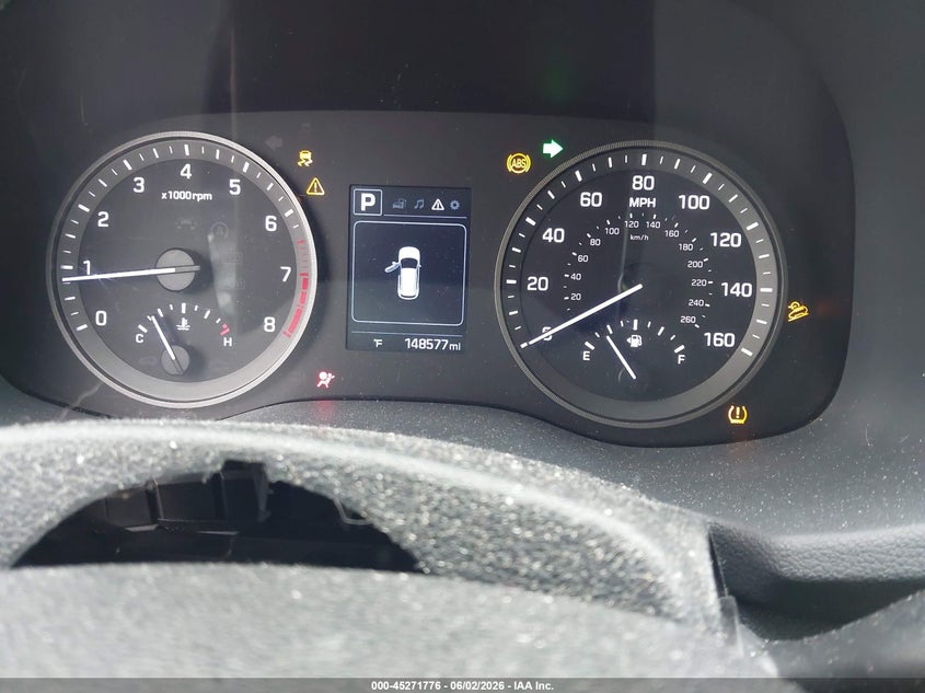 2017 Hyundai Tucson VIN KM8J33A42HU528816 IAAI salvage auction — FRONT END, Salvage Title, sold $1,400 on 2026-07-13 (photo 7)