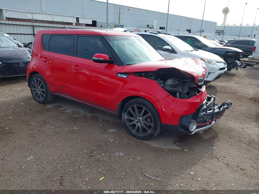 2017 Kia Soul VIN KNDJX3AA9H7489171 IAAI salvage auction — FRONT END, Salvage (Texas), sold $675 on 2026-07-30 (photo 1)