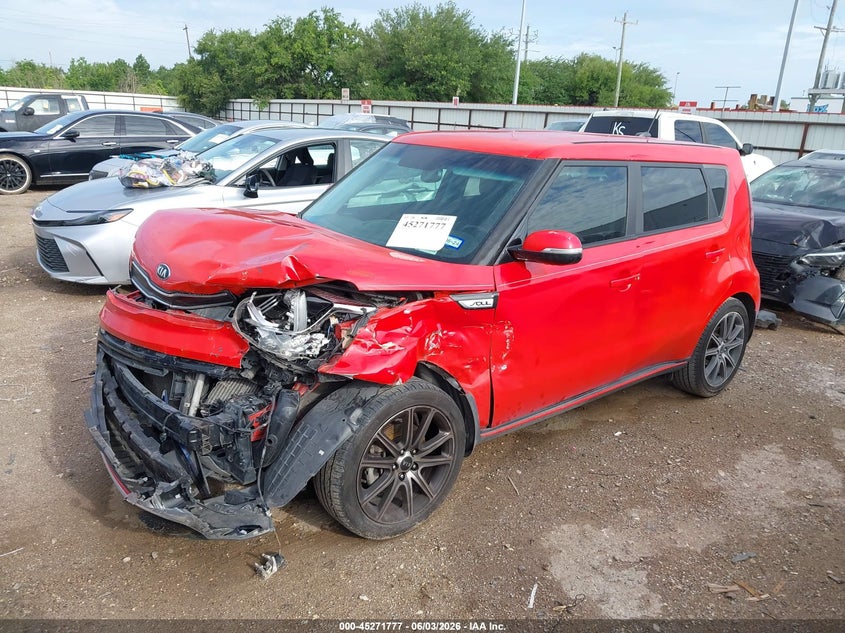 2017 Kia Soul VIN KNDJX3AA9H7489171 IAAI salvage auction — FRONT END, Salvage (Texas), sold $675 on 2026-07-30 (photo 2)
