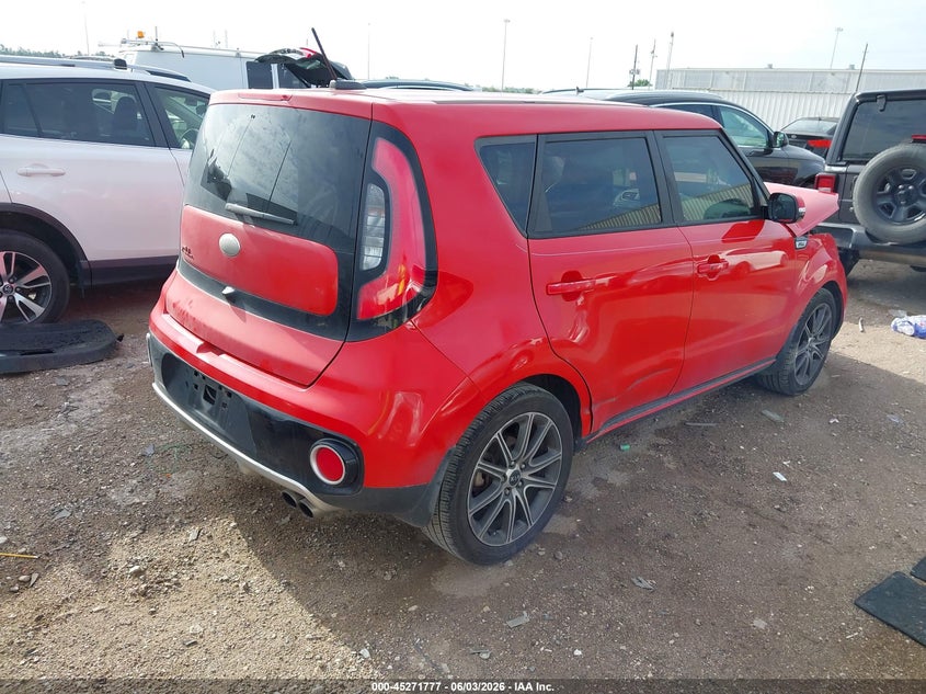 2017 Kia Soul VIN KNDJX3AA9H7489171 IAAI salvage auction — FRONT END, Salvage (Texas), sold $675 on 2026-07-30 (photo 4)