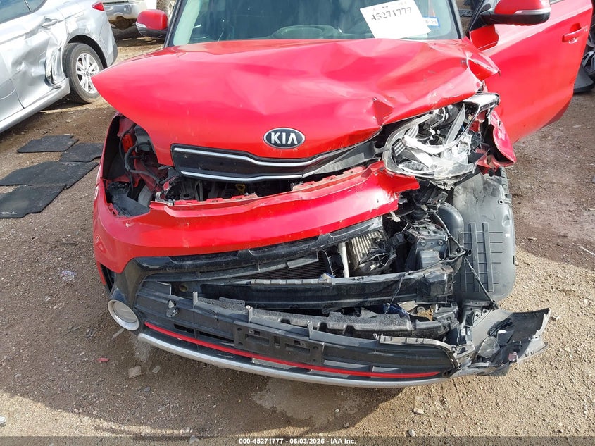 2017 Kia Soul VIN KNDJX3AA9H7489171 IAAI salvage auction — FRONT END, Salvage (Texas), sold $675 on 2026-07-30 (photo 6)