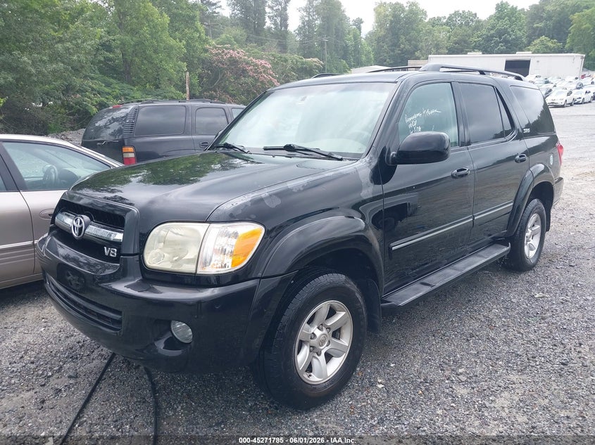 2006 Toyota Sequoia VIN 5TDBT44A06S265081 IAAI salvage auction — SIDE, Repossession Paperwork (Georgia), sold $750 on 2026-07-07 (photo 2)