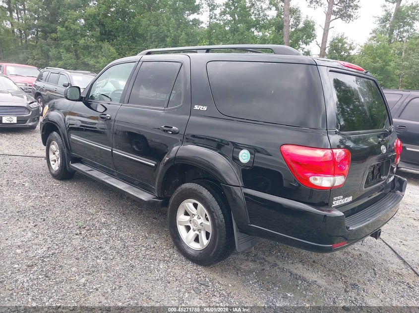 2006 Toyota Sequoia VIN 5TDBT44A06S265081 IAAI salvage auction — SIDE, Repossession Paperwork (Georgia), sold $750 on 2026-07-07 (photo 3)