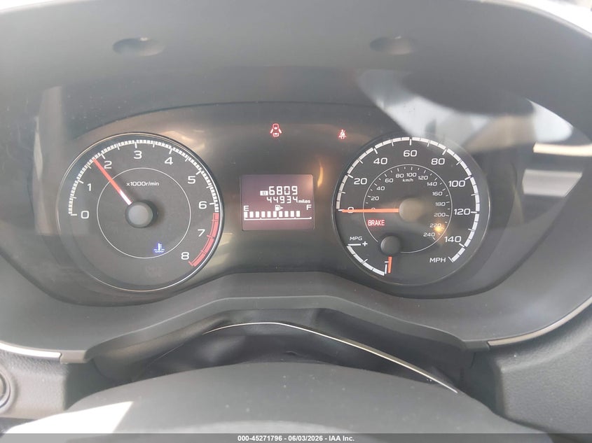 2023 Subaru Xv VIN JF2GTACC3PG241474 IAAI salvage auction — HAIL, Salvage Title, sold $10,700 on 2026-07-14 (photo 7)