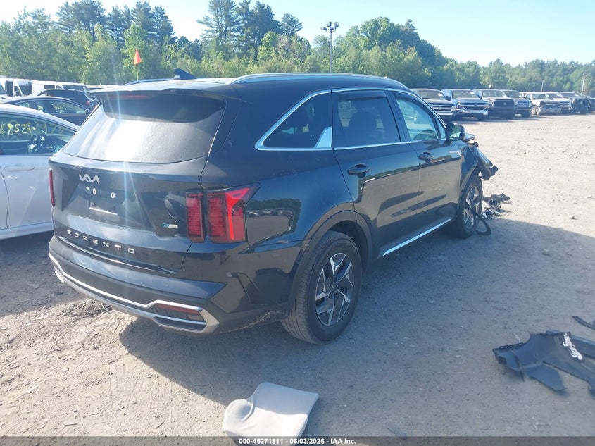 2022 Kia Sorento VIN KNDRH4LG4N5085144 IAAI salvage auction — RIGHT FRONT, Salvage Title, sold $5,300 on 2026-07-31 (photo 4)