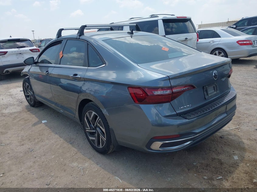 2023 Volkswagen Jetta VIN 3VWGM7BU1PM055878 IAAI salvage auction — FRONT & REAR, Salvage Title, sold $775 on 2026-07-27 (photo 3)