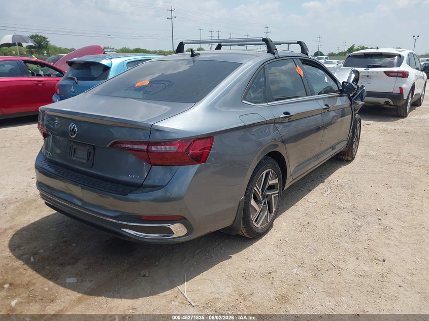 2023 Volkswagen Jetta VIN 3VWGM7BU1PM055878 IAAI salvage auction — FRONT & REAR, Salvage Title, sold $775 on 2026-07-27 (photo 4)